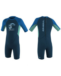 Гидрокостюм детский короткий O'Neill TODDLER REACTOR-2 2MM BACK ZIP S/S SPRING darkblue 4867 FQ2 (2020)