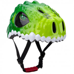 Шлем детский Oyyo HT92 зеленый динозавр 