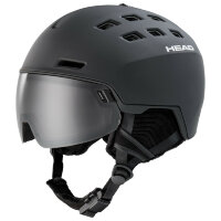 Шлем с визором HEAD Radar 5K + SpareLens Black (2022)