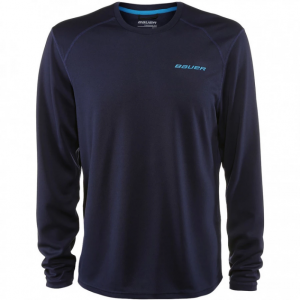Футболка Bauer Training LS TEE SR NAV (1042906) 