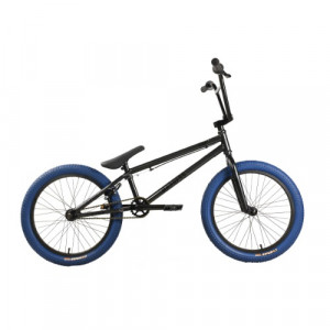 Велосипед Stark Madness BMX 4 20&quot; серо-фиолетовый/черный/темно-синий (2025) 