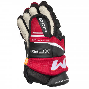 Перчатки CCM Tacks XF Pro SR black/red/white 