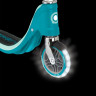 Самокат Globber Flow 125 Lights бирюзовый - Самокат Globber Flow 125 Lights бирюзовый