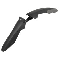 Крыло M-Wave Mud Max F III 5-385088 переднее, быстросъемное, 26-29", на вилку 18-36 мм, широкое 100 мм, пластик, черный