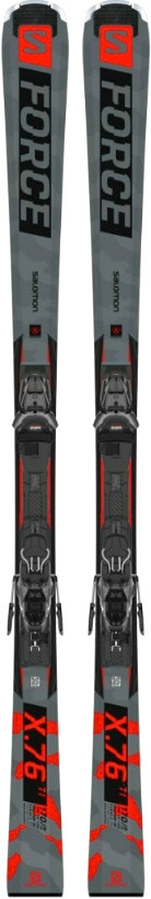 Горные лыжи Salomon S/FORCE X76 Ti + крепления M11 GW L80 Gray (2022)