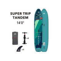 SUP-доска надувная семейная Aqua Marina Super Trip Tandem 14'0" S24