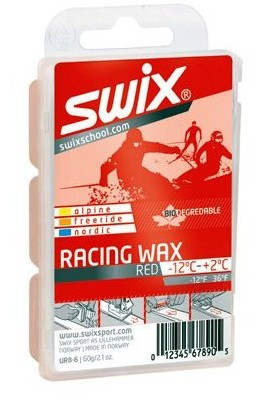 Мазь скольжения Swix красная Bio Racing 60 гр (UR8-6) 