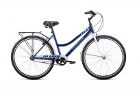 Велосипед Altair City Low 3.0 (3 скорости) тёмный-синий/белый (2021)
