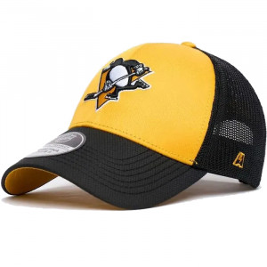 Бейсболка Atributika&amp;Club NHL Pittsburgh Penguins желтая/черная (55-58 см) 32333 