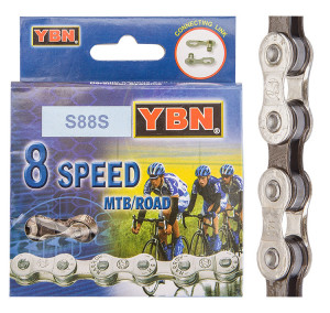 Цепь YBN S88S 1/2&quot;x3/32&quot; 110 звеньев, для 8 скор 