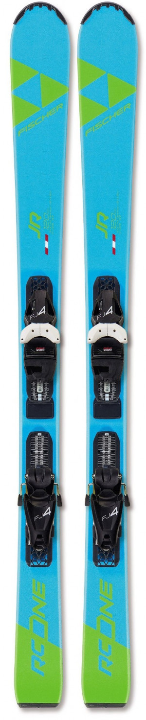 Горные лыжи Fischer RC One Jr (70-120) + крепления FJ4 AC SLR (2020) 