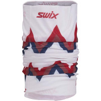 Многофункциональная бандана-шарф Swix Tracx снежно-белый (2020)