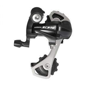 Переключатель задний SHIMANO 105, 5701, SS, 10 скоростей, черный 