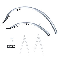 Комплект крыльев Oxford 700c/27" Std Wide 41mm Mudguard Silver