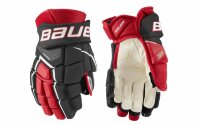Перчатки BAUER Supreme 3S PRO S21 JR black/red (2021)