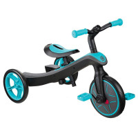 Трехколесный велосипед-беговел Globber TRIKE EXPLORER (2 IN 1) голубой