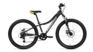 Велосипед Forward JADE 24 2.0 D черный/серебристый рама 12&quot; (2022) 