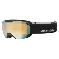 Маска Alpina Pheos S q-lite black matt/q-lite gold sph S2 размер S