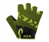 Перчатки KLS LASH FOREST XS, лёгкие и прочные, ладонь из синтетической кожи с гелевыми вставками