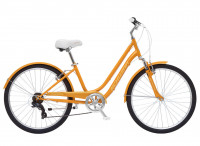 Велосипед Schwinn SUBURBAN WOMEN 26" оранжевый Рама M (17.5") (2022)