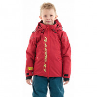 Куртка утепленная Dragonfly Gravity Junior Dark Red - Yellow (2021)