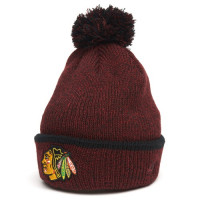 Шапка Atributika&Club NHL Chicago Blackhawks темно-красная (55-58 см) 59077