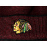 Шапка Atributika&Club NHL Chicago Blackhawks темно-красная (55-58 см) 59077 - Шапка Atributika&Club NHL Chicago Blackhawks темно-красная (55-58 см) 59077
