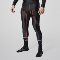 Брюки с раковиной Mad Guy Pro Compression SR черн/net