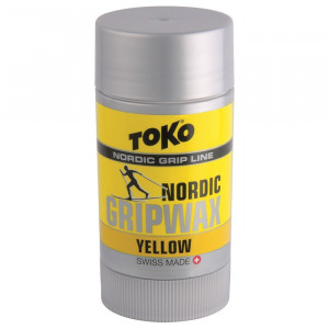 Мазь держания TOKO Nordic Grip Wax Yellow (0°С -2°С) 25 г. 