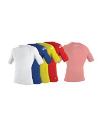 Набор из 4 гидромаек короткий рукав O'Neill CONTEST JERSEY 4-PACK 1xRED, 1xWHITE, 1xYELLOW, 1xBLUE (2019) (4536 MP)