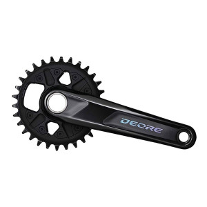 Система SHIMANO 2-720264 12ск EFCM61201EXA0 DEORE M6120-1, для 1х12 ск, 175мм, интегр-й вал, 30Т без каретки, для CL:55мм 