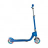 Самокат Globber Flow Foldable Junior Lights синий - Самокат Globber Flow Foldable Junior Lights синий