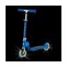 Самокат Globber Flow Foldable Junior Lights синий - Самокат Globber Flow Foldable Junior Lights синий