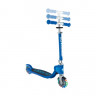 Самокат Globber Flow Foldable Junior Lights синий - Самокат Globber Flow Foldable Junior Lights синий