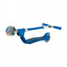 Самокат Globber Flow Foldable Junior Lights синий - Самокат Globber Flow Foldable Junior Lights синий