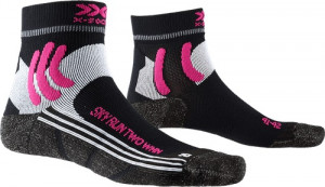 Термоноски X-Socks Sky Run Women opal black/arctic white (2021) 