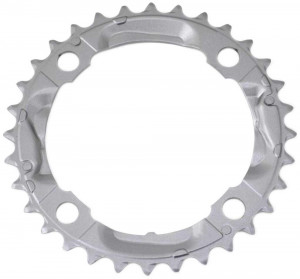 Звезда передняя Shimano FC-M430-8, 32T, серебристый, с защитой, Y1M098060 