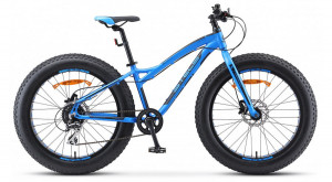 Велосипед Stels Aggressor D 24&quot; V010 синий рама 13.5&quot; (2019) 