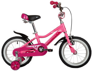 Велосипед NOVATRACK NOVARA, 14&quot; алюм., розовый (2022) 