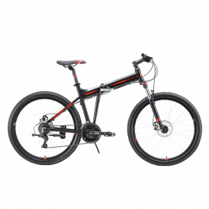 Велосипед Stark Cobra 26.2 D черный/красный/черный Рама: 18&quot; (2023) 