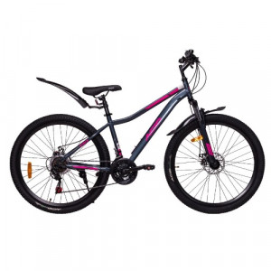 Велосипед Acid Q 750 D 27.5&quot; gray/pink рама: 16&quot; (2025) 