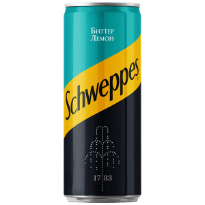 Напиток Schweppes Bitter Lemon 0.3л 