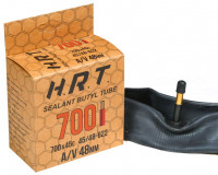Велокамера 28" H.R.T. SEALANT BUTYL TUBE авто ниппель AV48мм 1.75 700x45C (00-009925)
