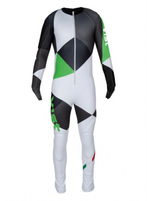 Комбинезон спусковой Vist RC Suit Junior Cyclone Pro white-black-lawn 0099AJ 