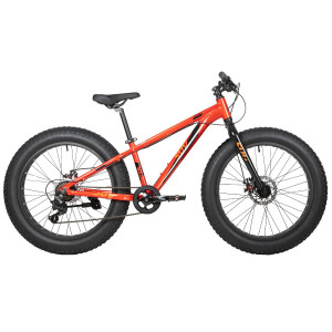 Велосипед Novatrack SUV Fatbike 24&quot; красный рама: 13&quot; (2022) 