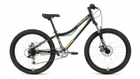 Велосипед Forward Titan 24 2.0 D черный/оранжевый рама: 12" (2022)