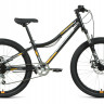 Велосипед Forward Titan 24 2.0 D черный/оранжевый рама: 12" (2022) - Велосипед Forward Titan 24 2.0 D черный/оранжевый рама: 12" (2022)