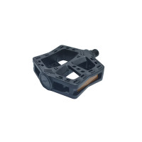 Педали WELLGO 6-190420 пластик. LU-985  широкие BMX 107*94*21 мм, 368 г черные