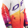 Плащ зимний Dragonfly Race Coat Winter Sunset Woman orange - violet - Плащ зимний Dragonfly Race Coat Winter Sunset Woman orange - violet