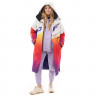 Плащ зимний Dragonfly Race Coat Winter Sunset Woman orange - violet - Плащ зимний Dragonfly Race Coat Winter Sunset Woman orange - violet